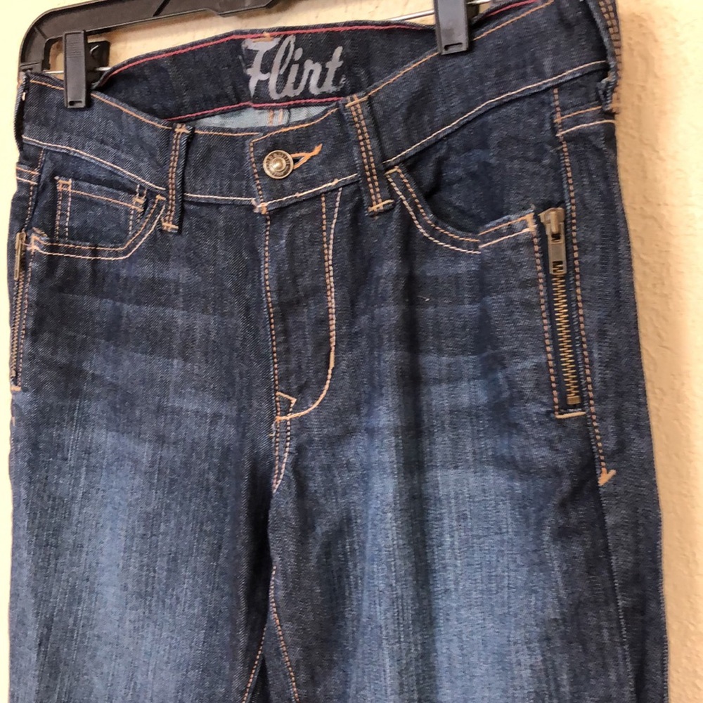 NWOT OLD NAVY womans The Flirt Blue Bootcut Jeans size 8